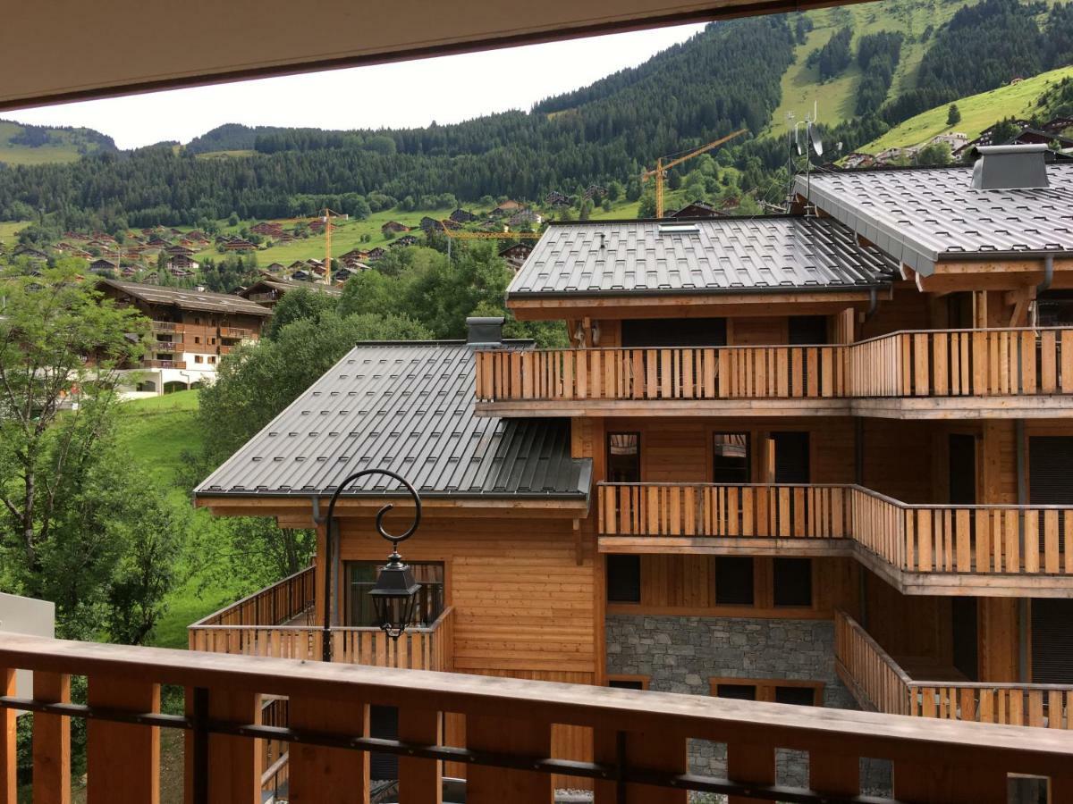 Les 4 Elements Aparthotel Châtel Buitenkant foto